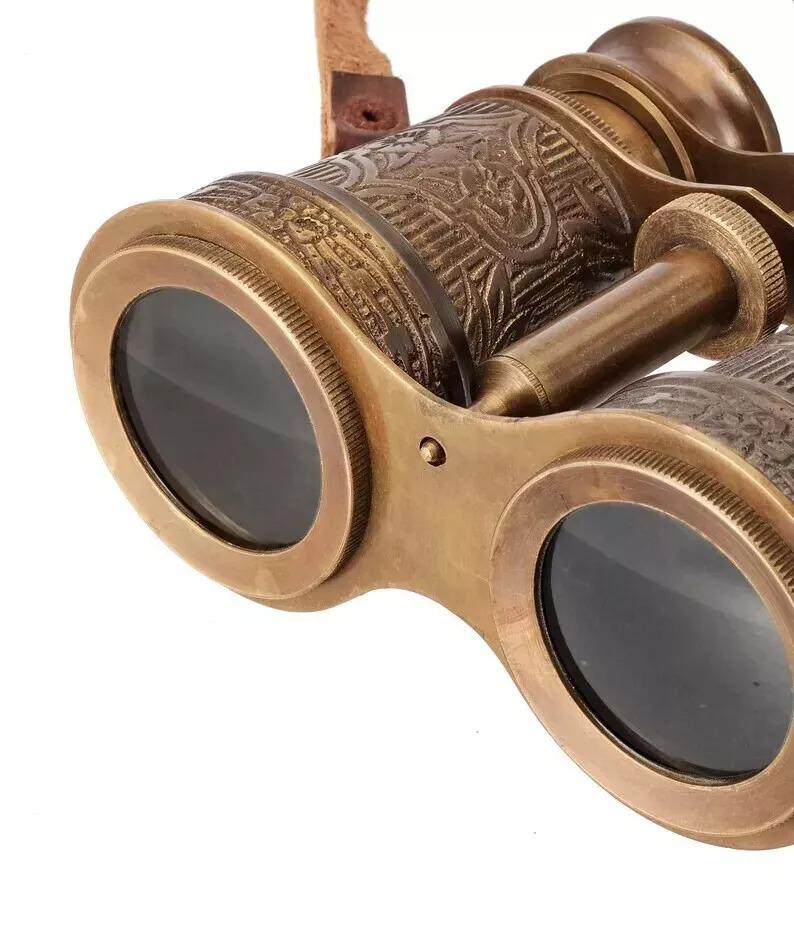 

Vintage Binoculars, gift personally, gifte-for vintage binoculars are a unique коричневий