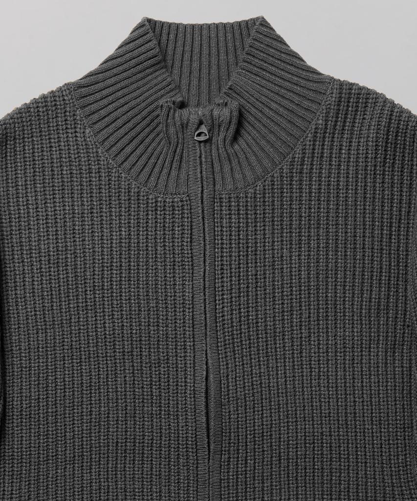 DICKIES Back Logo Full-Zip Knit Charcoal