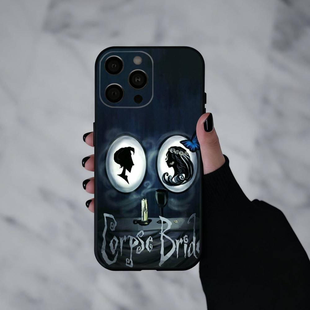 CB C-Corpse B-Bride-s H-Horror-R  Phone Case For iPhone 17pro, 16,15,14,13,12,11 X XR Plus,Others Soft Black Cover