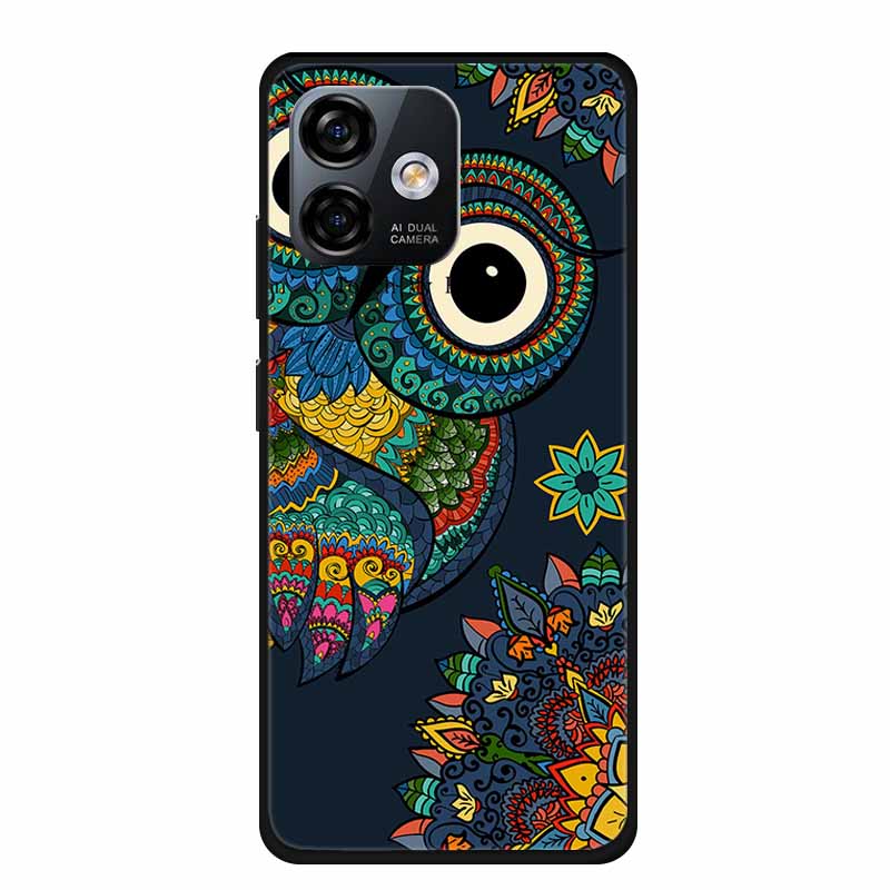 For Ulefone Note 16 Pro Case Animals Soft Silicone TPU Back Cover Phone Cases For Ulefone Note16 Pro 16Pro Bumper Wolf Fundas