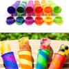 3/6 Stück Eis am Stiel Formen Hausgemachte Eisstiele Gefrorene Eis am Stiel Maker Haushaltsküche Farbe Wiederverwendbar DIY Gefriercreme Maker Werkzeug