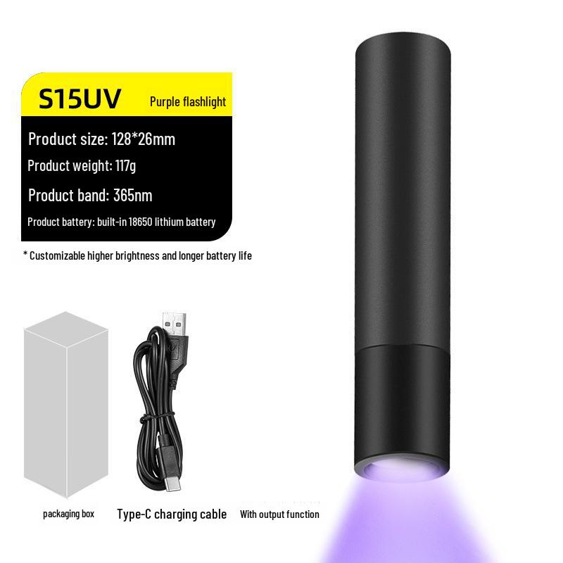 Wood's UV Lamp: Cat Moss Nail Art Curing, Banknote Detection, Night Light with Ultraviolet ID, Scorpion Light.