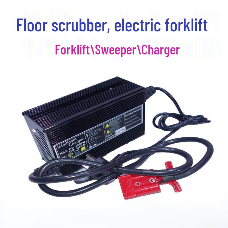XYM 24V 15A Smart Charger for Floor Washers & Electric Forklifts