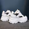 Versatile Casual Sports Shoes Women's New Spring and Autumn Thick-soled Heightening Dad Shoes