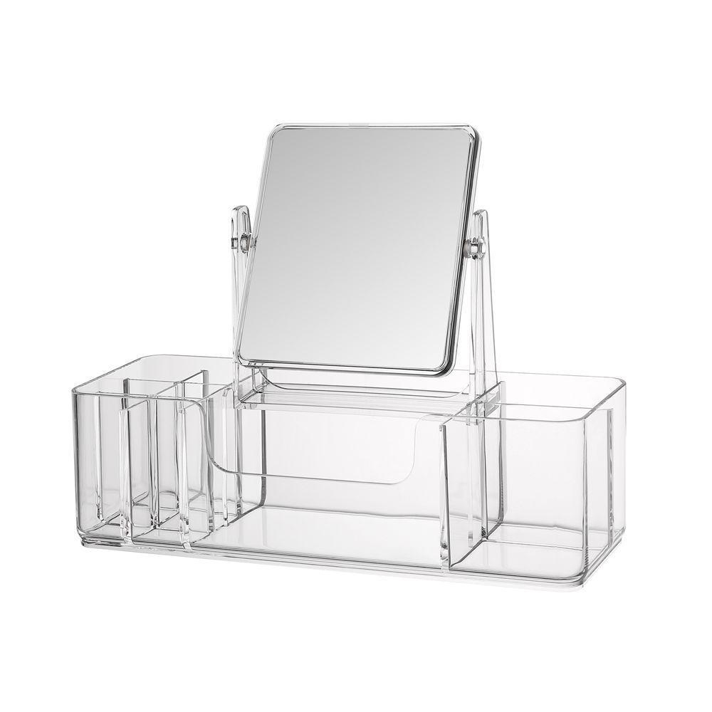 Luxury Large-Capacity Cosmetic Organizer for Lipstick & Skincare with Multi-Functional Compartments