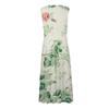 Vestido largo para mujer, vestido maxi, vestido casual de verano, sin mangas, cuello en V, cintura bohemia, vestido estampado
