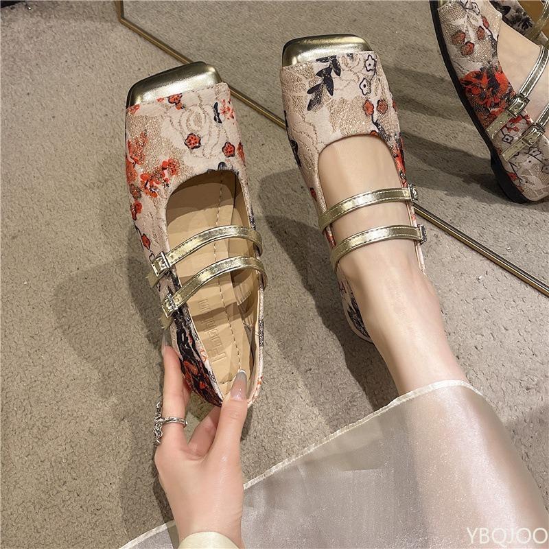 New Fashionable Versatile Gentle Temperament Shallow Mouth Shoes Elegant Minimalist Soft-soled Shoes Casual Comfortable Flats