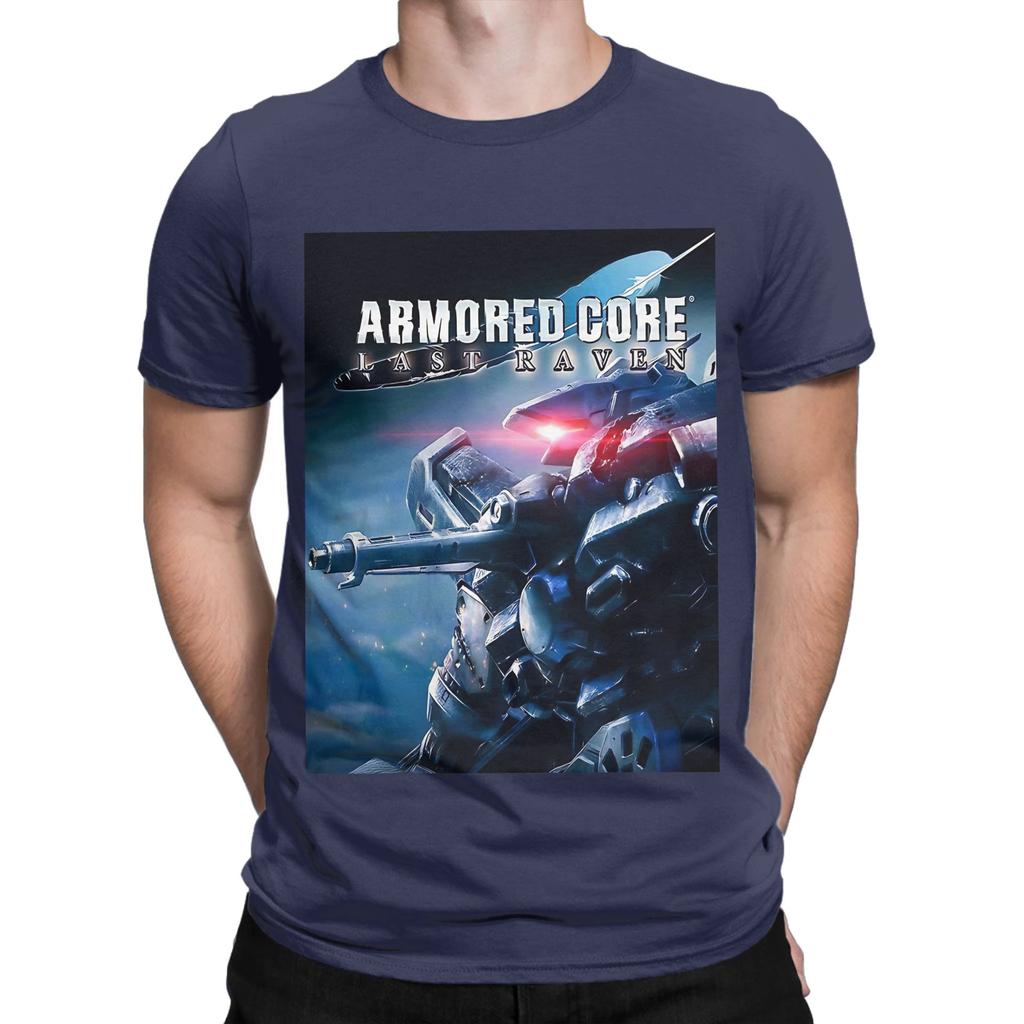 Armored Core 3 Last Raven Cover Funny 100 Cotton TShirt Armored Core Tops Tees For Unisex