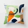 Kissenbezug für nordisches Wohnzimmer, abstrakt, schwarz, grau, Heimdekoration, Sofa, Kissenbezug