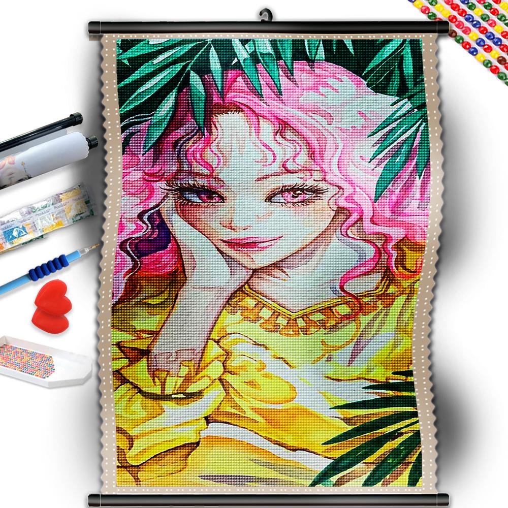 

5D DIY Алмазная вышивка Красивая девушка Алмазная картина Мозаика Украшение дома