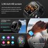 New Smart Watch For Men 1.96"HD Full Touch Screen Sports Fitness Watches Bluetooth Call Digital Smartwatch Wristwatch