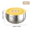 316 Stainless Steel Rice Soup Bowls with Lid Children Tableware Anti-Scald Double Layer Food Containers For Kid 380ML