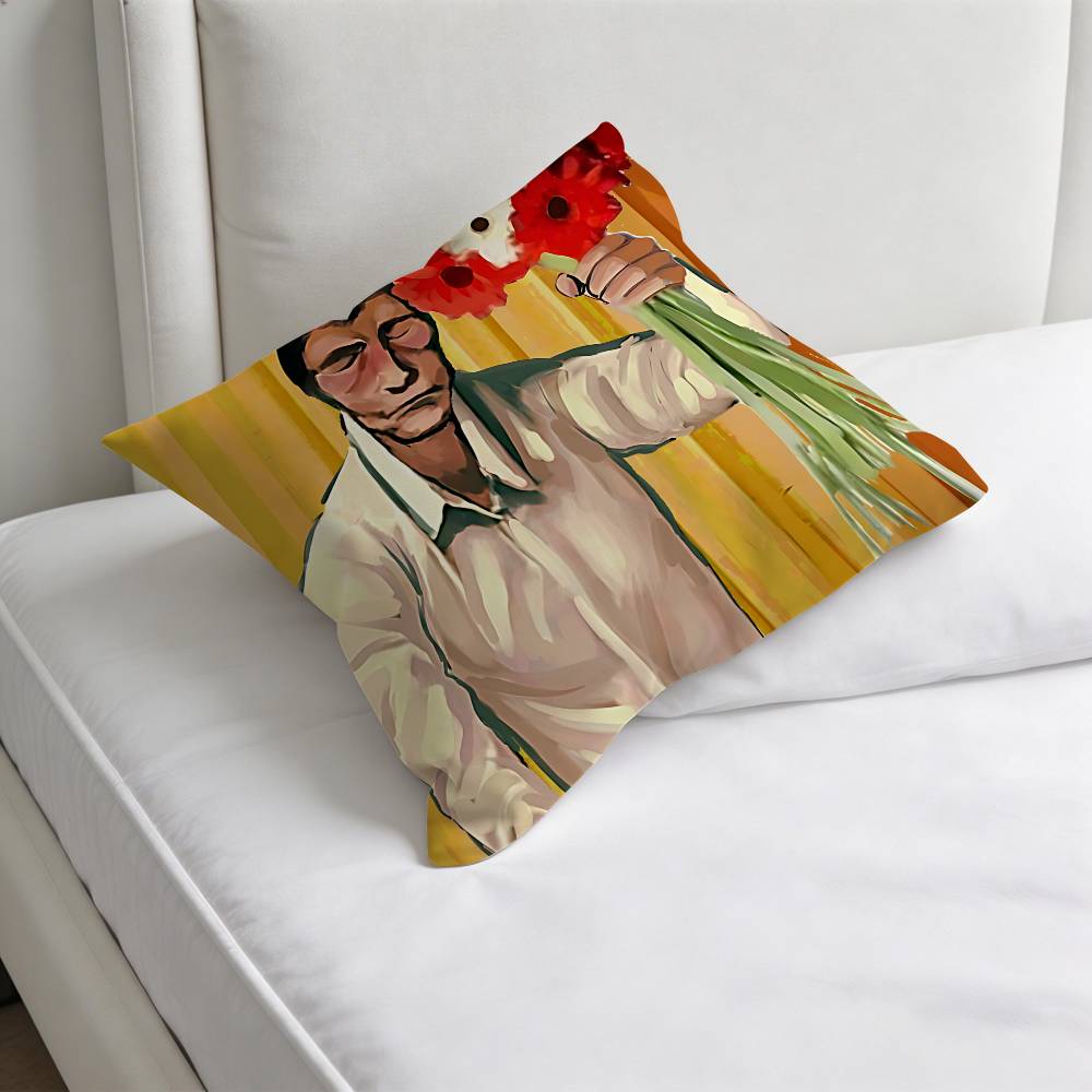 

No Im Not a HHuman Decorative Square Pillow Cover Modern Cushion Case for Living Room Bedroom 30x30 cm