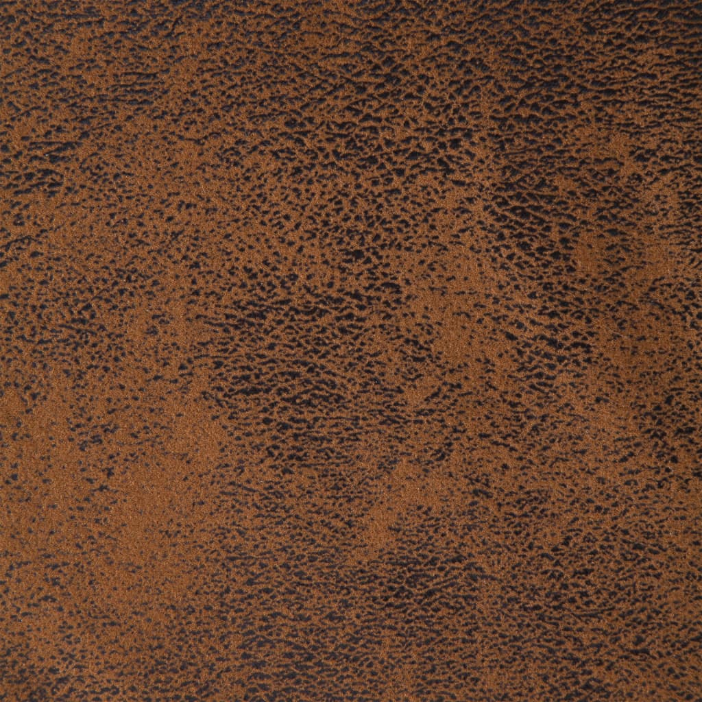 Chaise Longue In Brown Suede Look