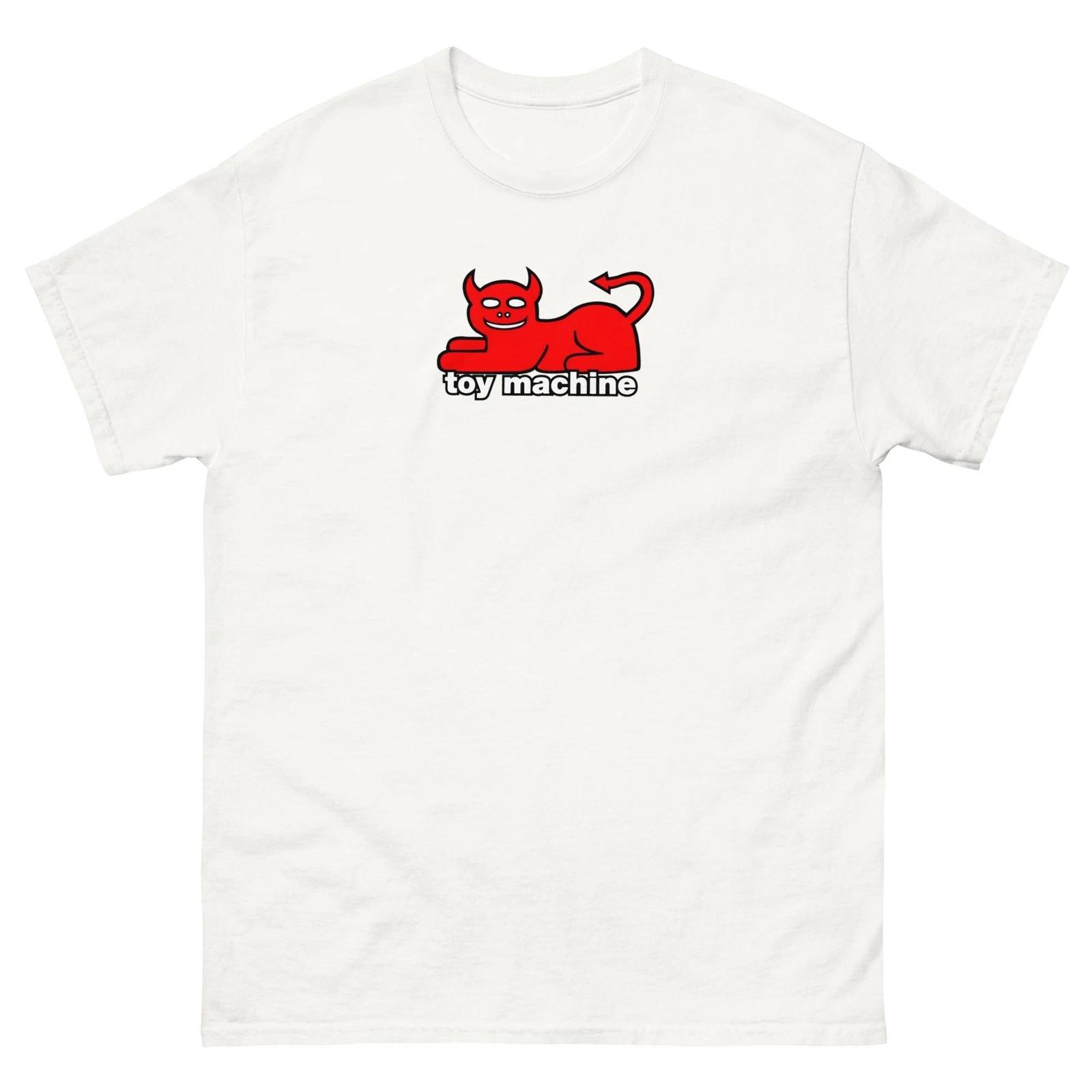 Toy Machine Devil Cat Logo T-Shirt Skateboarding Logo Tee 3XL