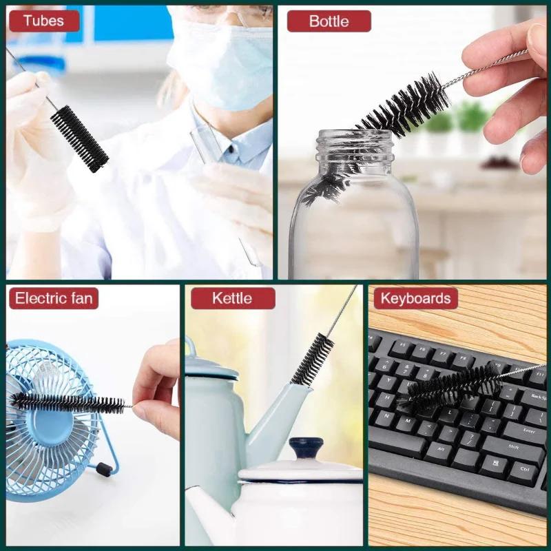 Pipe Cleaning Brush Valve Carbon Deposition Clean Universal Teapot Nozzle Straws Clean Brushes Car Cleaning Tool Car Accessories