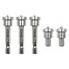 5pcs1/4” Positioning Screwdriver Bits Drywall Screw Bits 25/50mm Setter Dimpler Magnetic Hex Shank Bit Holder Plasterboard Screw