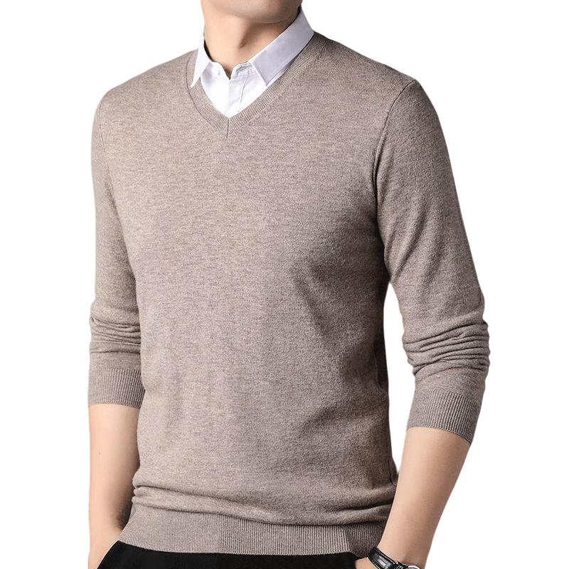 

ROMON Men s 100% Pure Wool Pullover Sweater 3XL