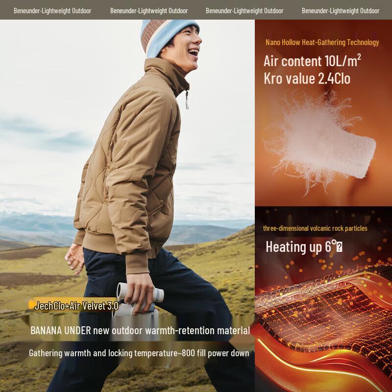 Beneunder Herren Air-Down Isolationsjacke CL235