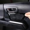 Fit For Toyota Tacoma 2016- Black ABS Interior Door Handle Bowl Trim