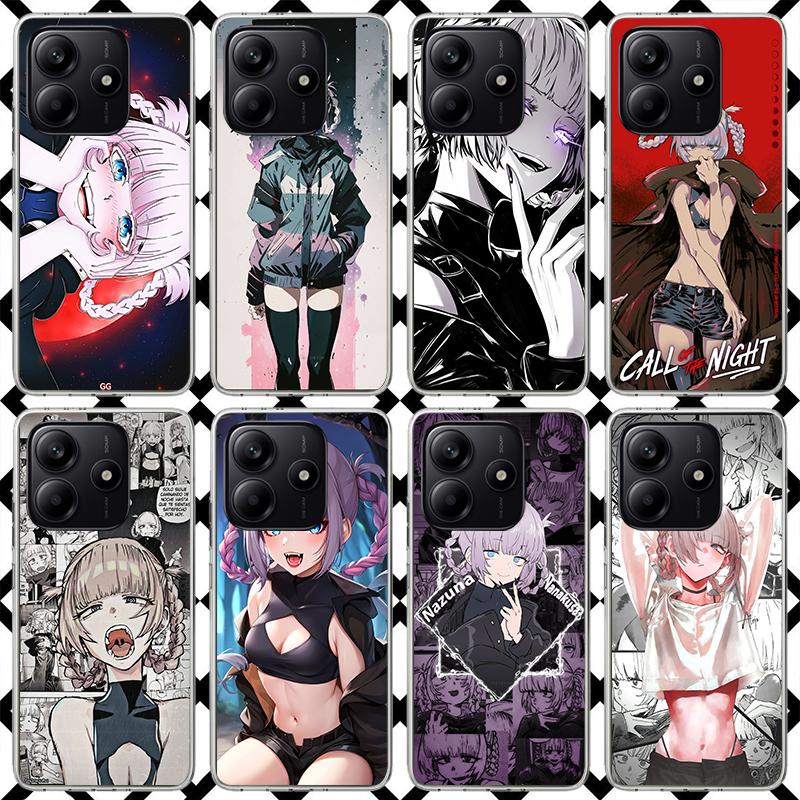 Nazuna Nanakusa Anime Phone Case for Xiaomi Redmi Note 15 14 14S 13 12 12S 11 Pro Plus 11E 11T 11S 10S 5G Soft Cover Fundas Redm