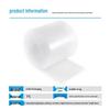 Double-Layer Thickened Bubble Wrap: Shockproof 30-50cm Wide Foam Roll for Packaging