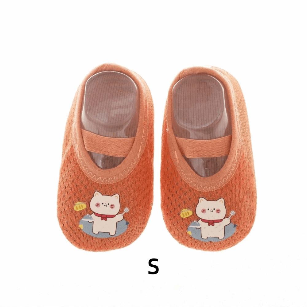 Soft Sole Baby Shoes Anti-slip Barefoot Shoes Cartoon First Walk Shoes Casual Toddler
