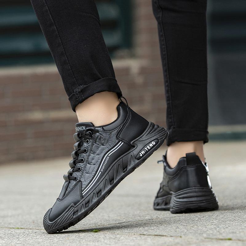 Große Schuhe Herbst und Winter Neue Schuhe Outdoorschuhe Rutschfest und verschleißfest Einzelne Baumwolle Freizeitschuhe