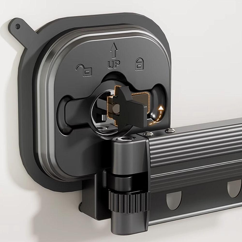 Folding Clothes Hanger Indoor Retractable Cloth Drying Rack Space Saving Home Laundry Clothesline Wall Mount Amp Clothing Rack