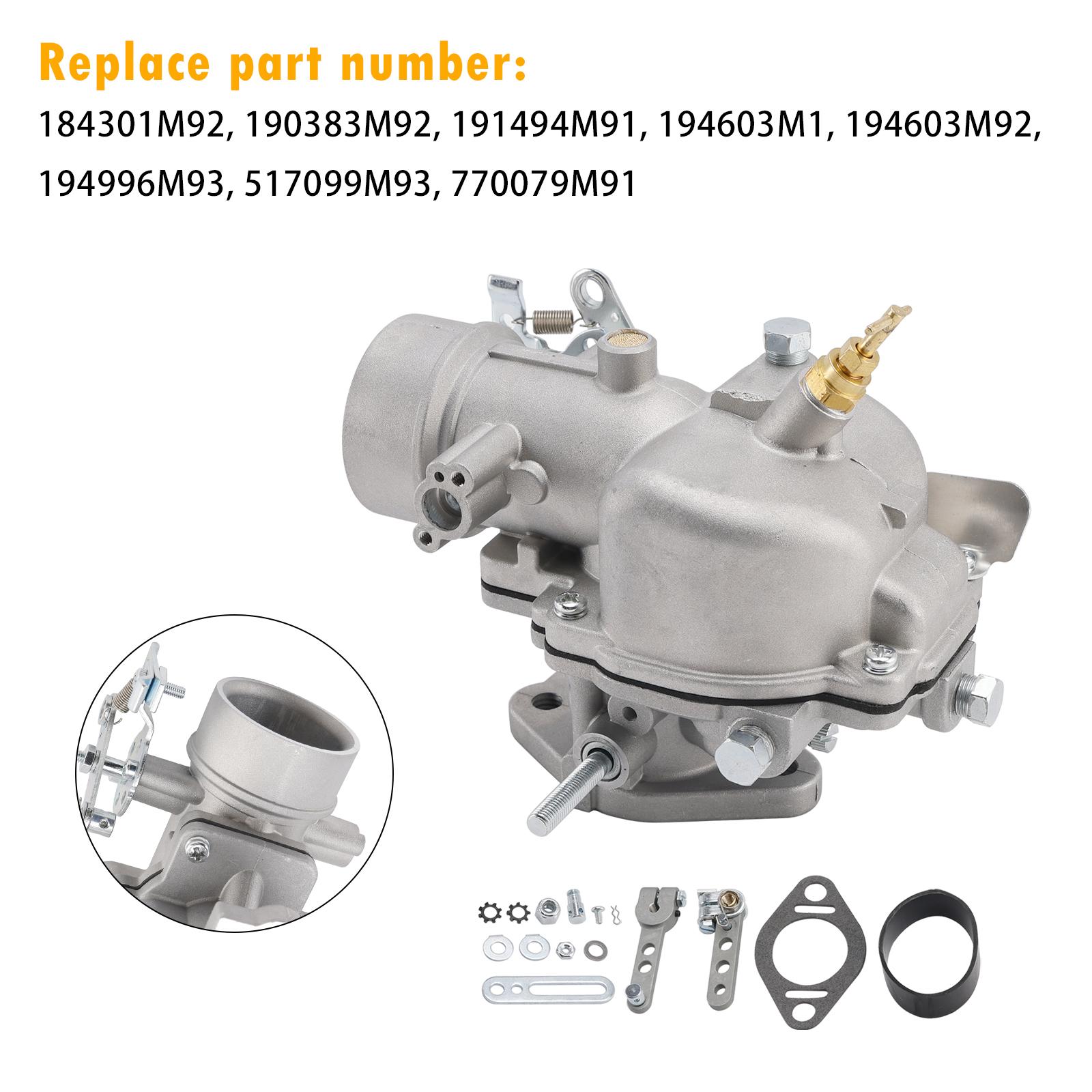 194996M93 517099M93 Carburetor For Massey Ferguson Tractors 65 3165 165