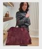 The Row – Margaux 15 – Tragetasche aus Wildleder im Retro-Look