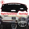 Dashboard Cover Pad Anti-Slip Mat Sunshade Dashmat Carpet Accessories for Mazda 2 Mazda2 DJ DL 2015- 2018