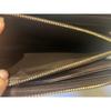 Used LOUIS VUITTON Damier Long Wallet Round Zipper