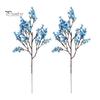 Artificial Silk Flowers for Home Decor Realistic Autumn Decoration, Floral Orange Plants Halloween Decoration Branches Table Centerpiece And