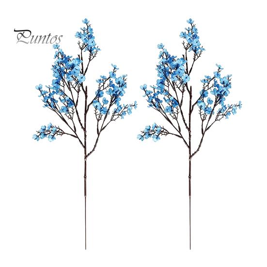 Artificial Silk Flowers for Home Decor Realistic Autumn Decoration, Floral Orange Plants Halloween Decoration Branches Table Centerpiece And