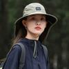 Chapeau Bob Imperméable à Séchage Rapide Unisexe Visière Solaire Chapeau Panama d'Été pour l'Extérieur avec Rabat pour le Cou Maille Respirante