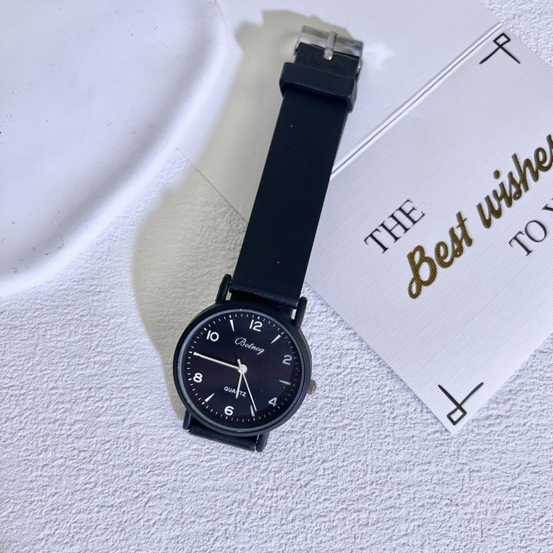 Exam Luminous Watch Female Simple Trend Student Style College Style Retro Literary Couple Watch