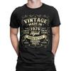 Unisex Unisexs Vintage 1976 50 Year Old Music T Shirt 50th Birthday 100 Cotton Clothing Funny Short Sleeve Tee Shirt TShirt