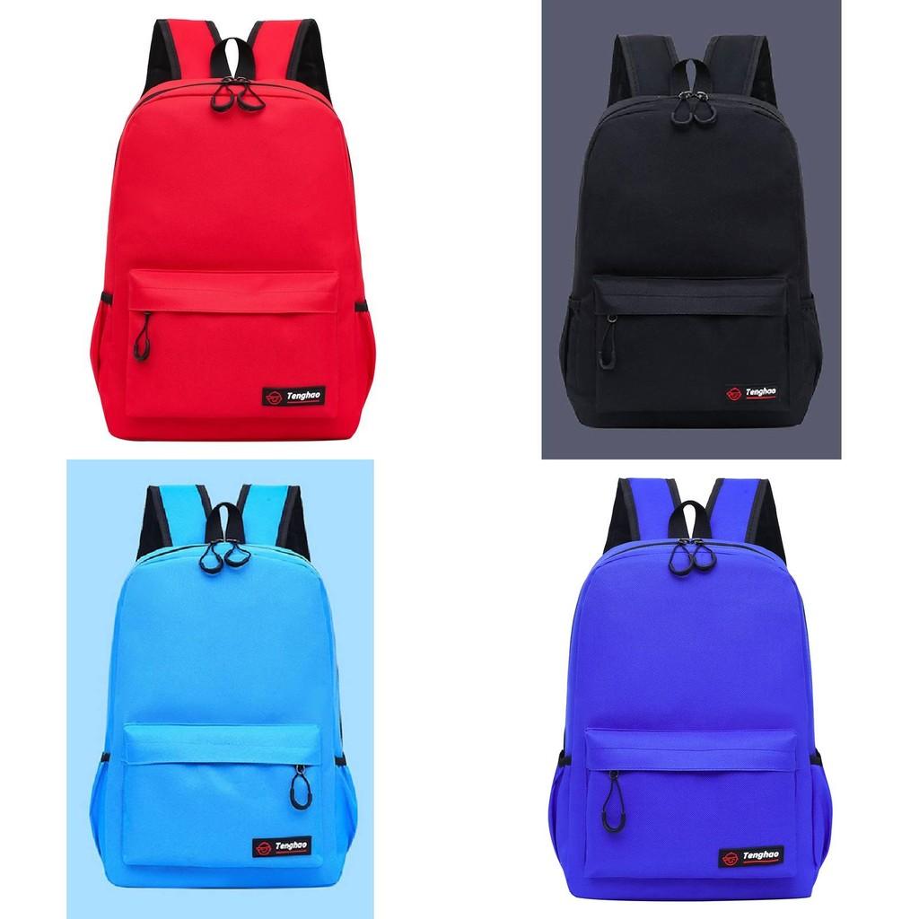 Stylish Oxford Fabric Large Capacity School Backpack For Boys And Girls With Logo Print And Durable Features