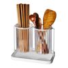 Umlaca Stylish Chopstick Holder, Chopstick Drainer for Chopsticks and Forks, Kitchen Chopstick Holder, Tool Holder, Kitchen Cutlery Stand, Chopstick