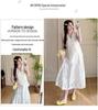 2026 Summer Slim Fit French Fairy Plus Size Sleeveless Maternity Dress