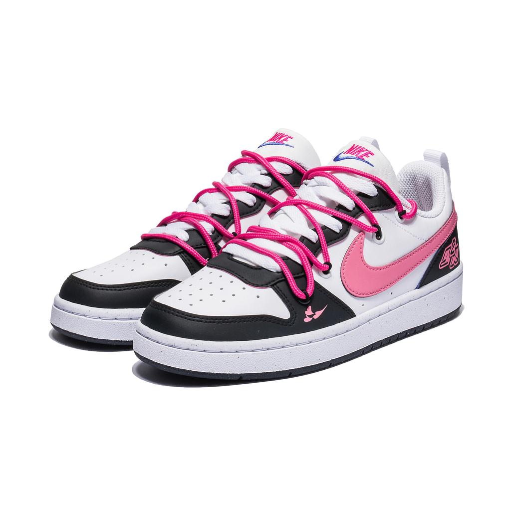 Nike Low top Skateboard Shoes GS Black Pink DV5456-108(Team22-A-BOX)