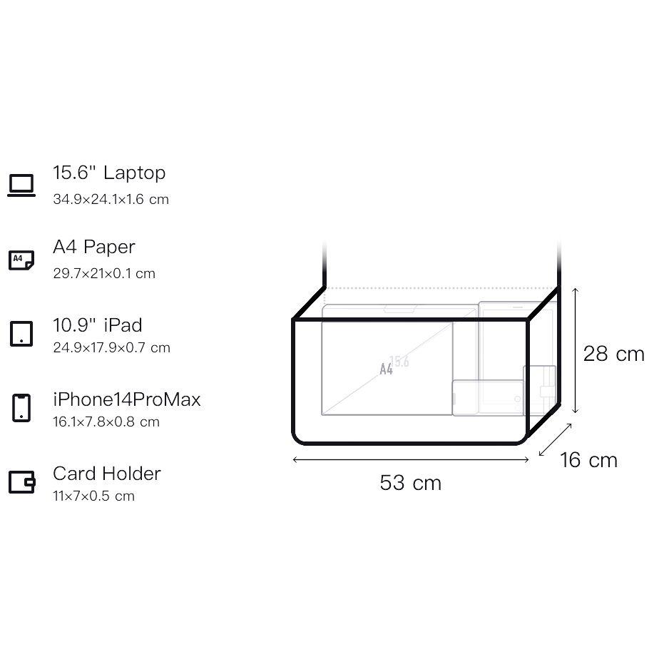 Loewe Fabric And Leather XL Chest Bag Crossbody Bag Waist Bag Men bags Khaki-Brown Black B687C60X01-5553