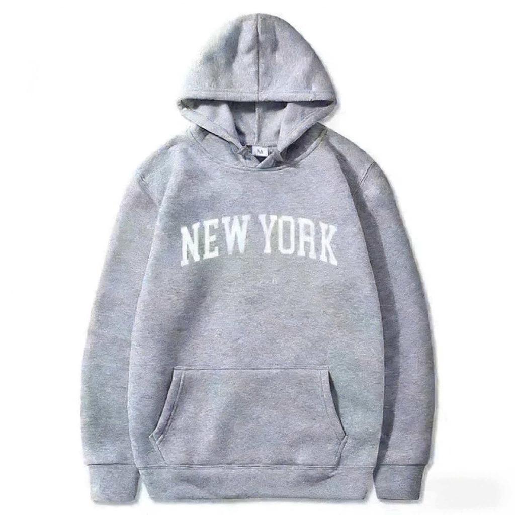 Men's and Women's Hooded Fashion Letter Trend Pattern Sweatshirt Loose Casual Jumper Sportswear