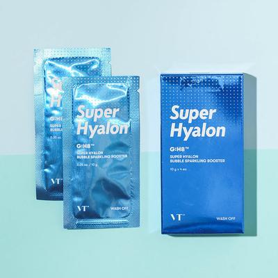 Super Hyalon Bubble Sparkling Booster 10 G, 4 Packs