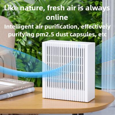 Air Purifier Household Indoor Formaldehyde Odor Removal Filter USB Portable Deodorizer HEPA Technology Mechanical Operation