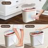 Automatic Trash Can with Essential Oil Diffuser,Bathroom Trash Cans with Lid,Motion Sensor Touchless Trash Can Bedroom Kitchen