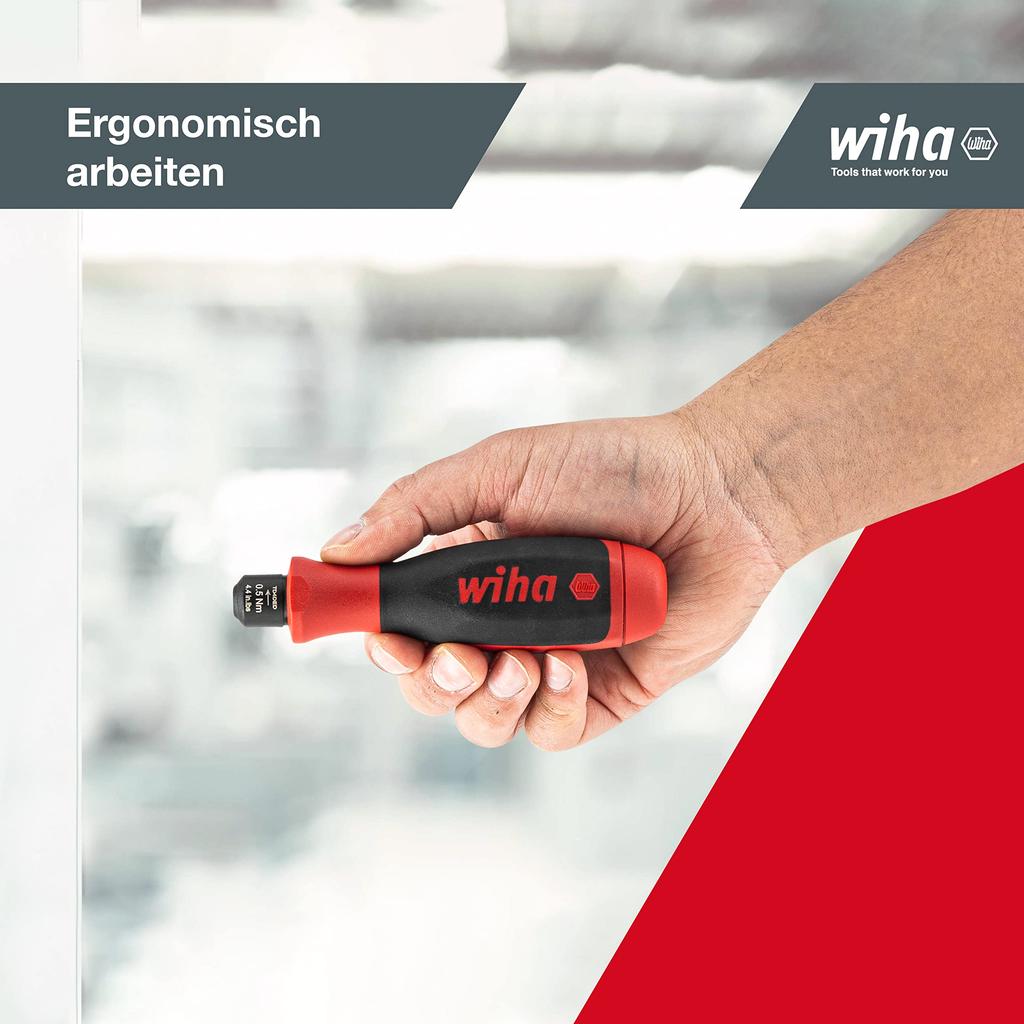 wiha 292 Easy Torque Torque Driver, 1.1 Nm, 292ET1.1