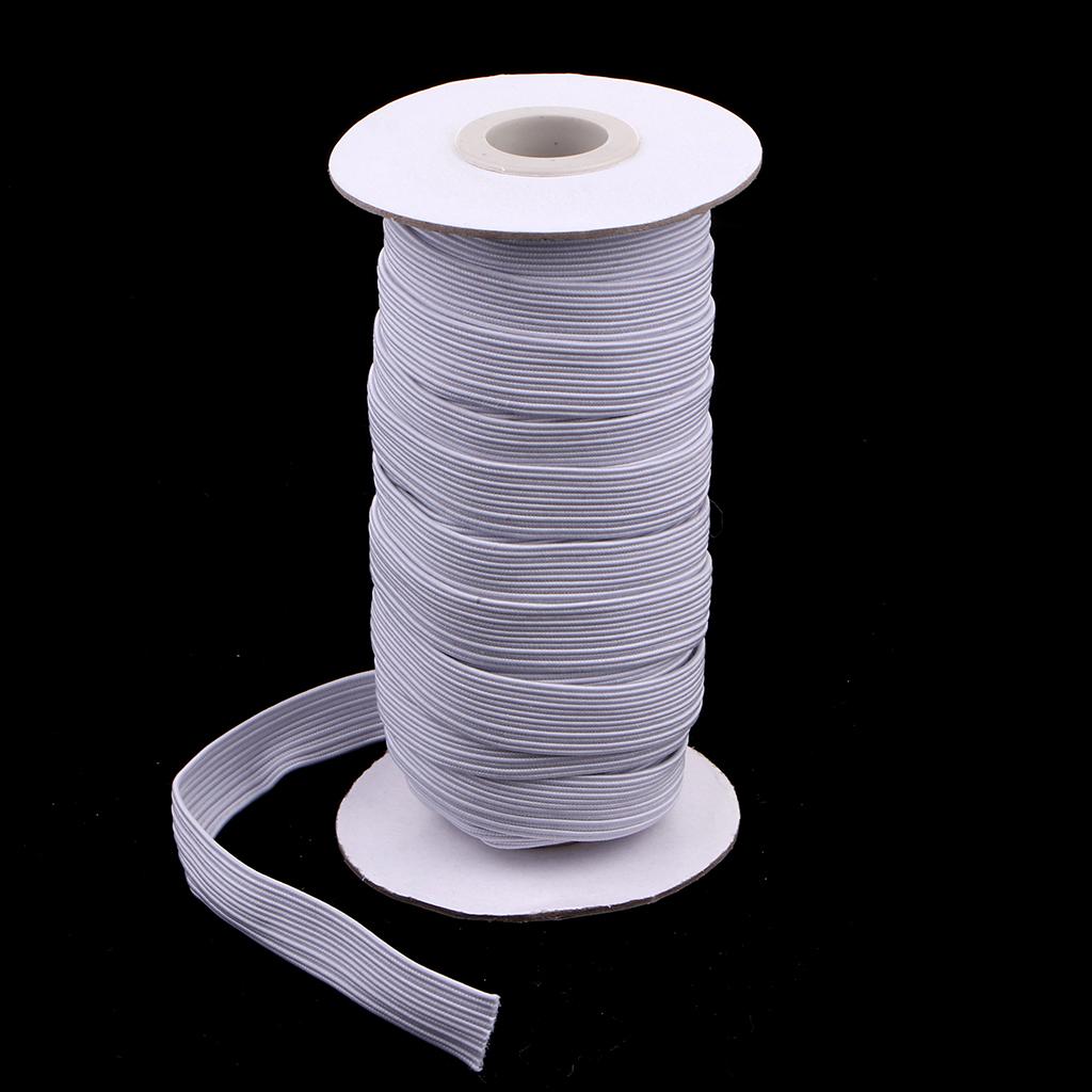 Flat Elastic Cord for Sewing Supplies High Quality Elastic Laces for Wigs Underwear and Sportswear