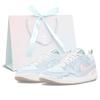 CMFT Era Maris Sal Meow Paw Fabric Slip Resistant Abrasion Resistant Low Top Casual Shoes Women's Blue Pink HJ6778-102(Team1199-S-BOX)